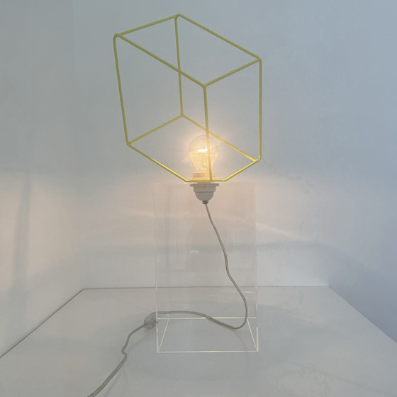 Image 1 of Lampe à design géométrique