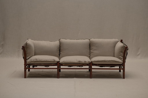 'Ilona' Safari Three Seater By Arne Norell For Aneby Möbler