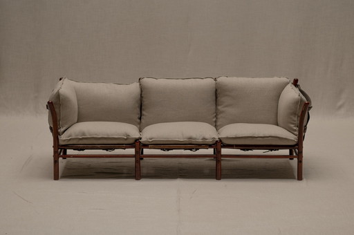 'Ilona' Safari Three Seater By Arne Norell For Aneby Möbler