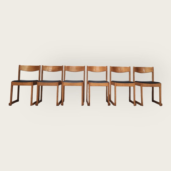 Image 1 of 6x chaises vintage