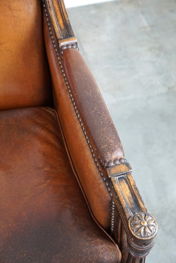 Image 1 of Sheep leather armchair