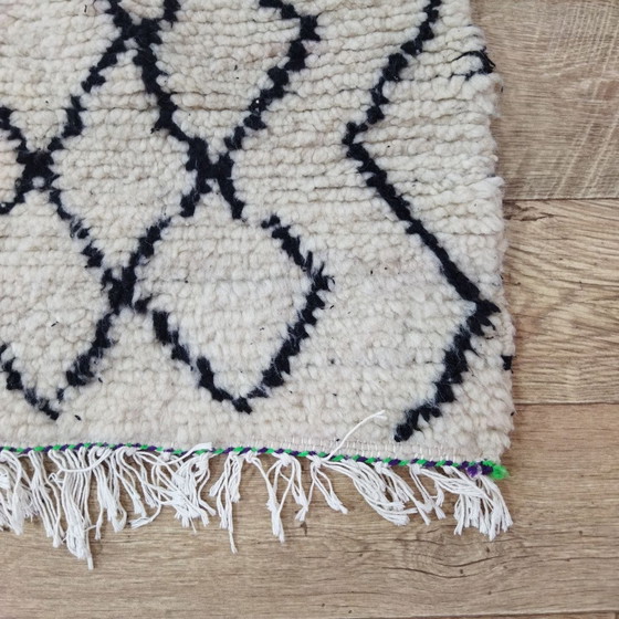 Image 1 of Moroccan Berber Hallway Runner Rug - Tapis Marocain Berbère Pour Couloir