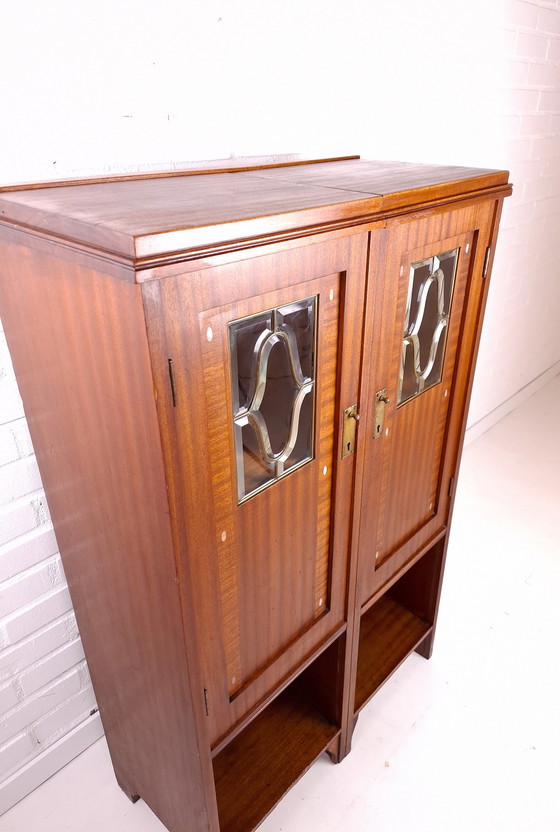 Image 1 of Art Deco Wall Cabinet