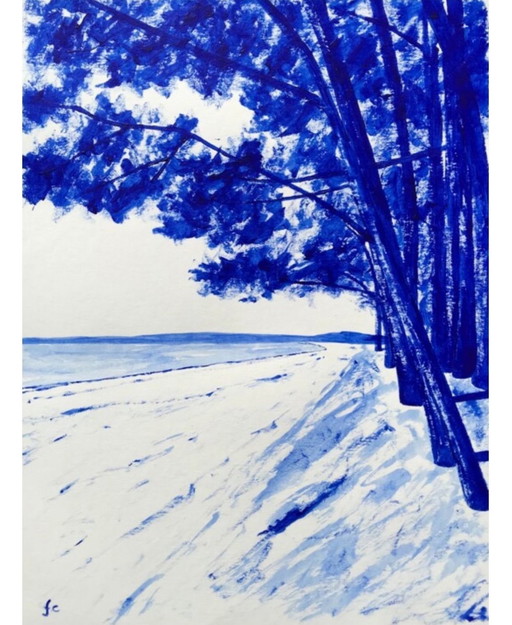 Cap Coz. Acrilico di Frédéric Cadiou 