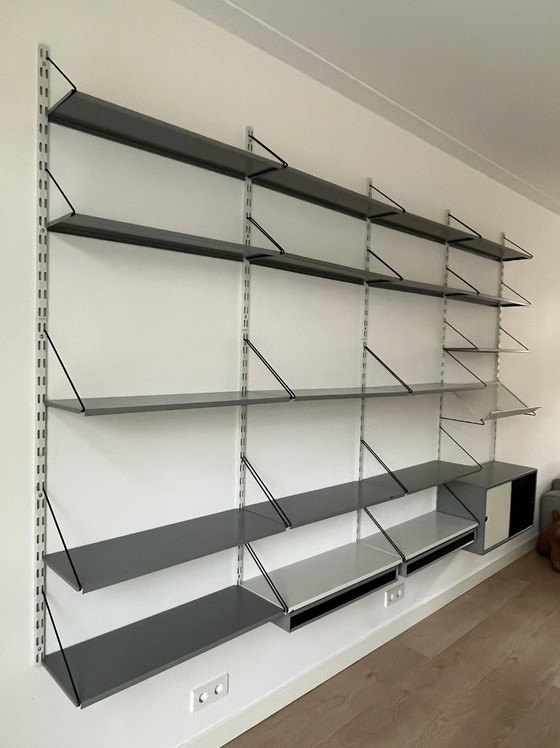 Image 1 of Pilastro Tjerk Reijenga Modular Wall System / Wall Unit - Gray