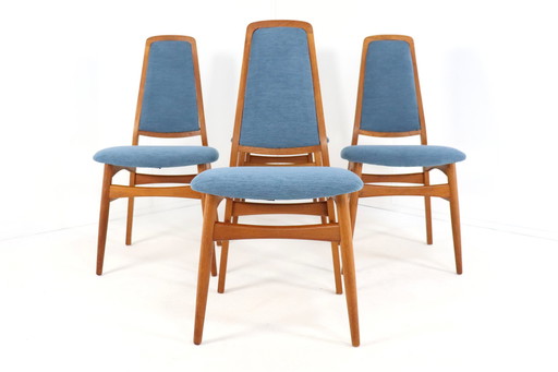 4x Vamdrup Stolefabrik Chairs 'Vristed' Danish Vintage