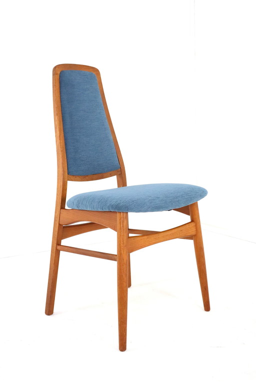 4x Vamdrup Stolefabrik Chairs 'Vristed' Danish Vintage