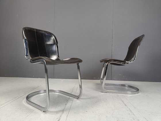 Image 1 of Italian Dining Chairs By Cidue, 1970S 