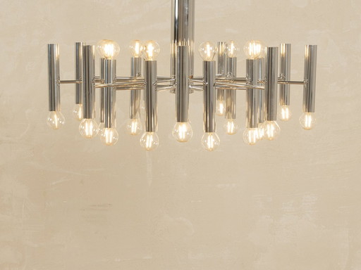 70S Chandelier By Doria Leuchten