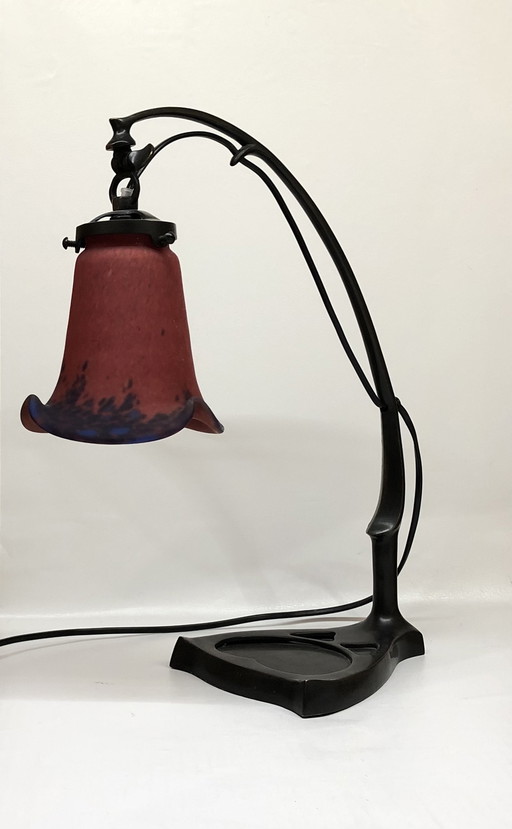 Art nouveau table lamp