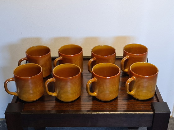 Image 1 of 9x Arcopal Vulcano mugs