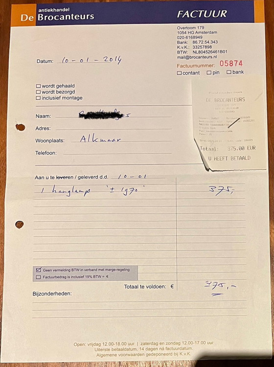 Image 1 of Vintage Chandelier