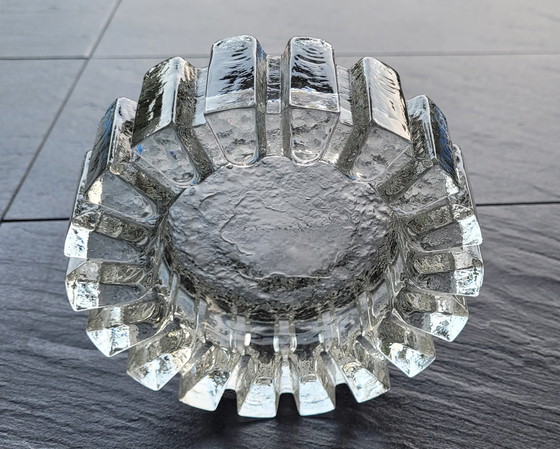 Image 1 of Pukeberg Glasbruk Ashtray/Tea Light Holder