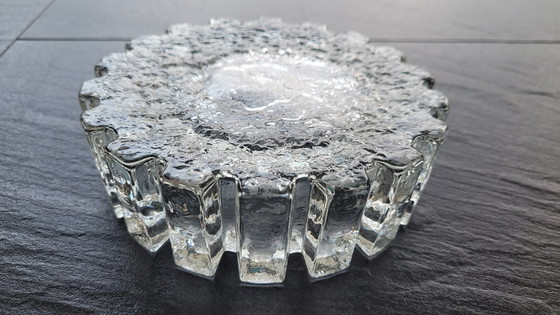 Image 1 of Pukeberg Glasbruk Ashtray/Tea Light Holder