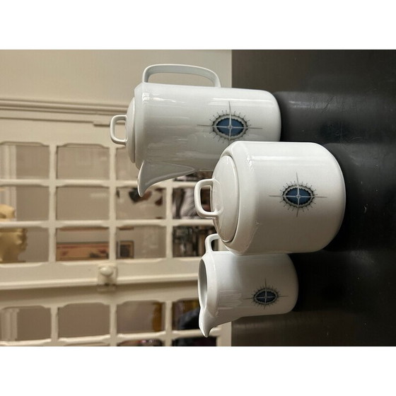 Image 1 of Vintage Deshouliéres tea service for Porcelaine de Paris, France