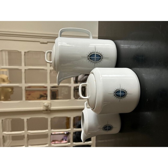 Image 1 of Vintage Deshouliéres tea service for Porcelaine de Paris, France