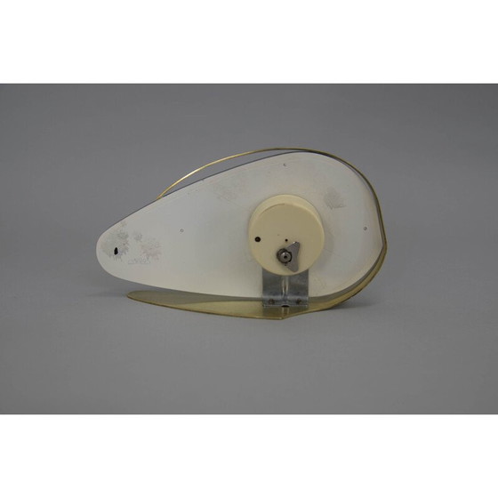 Image 1 of Orologio da tavolo vintage in ottone di Chronotechna Sternberk, Cecoslovacchia 1960