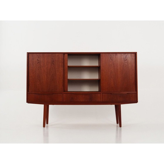 Image 1 of Scandinavian vintage teak highboard, 1970