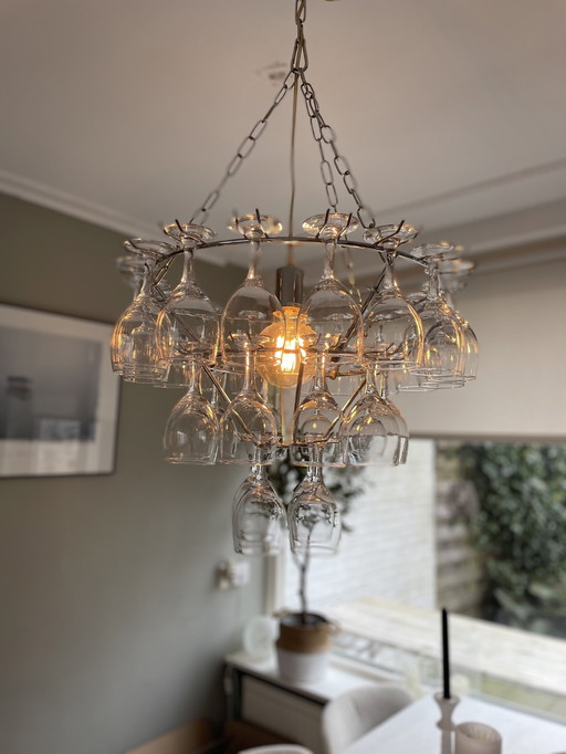 Leitmotiv Wine Glass Chandelier