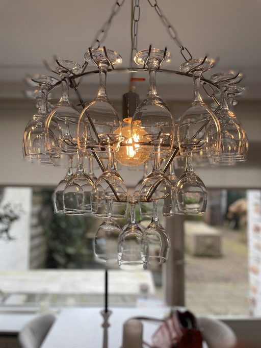 Leitmotiv Wine Glass Chandelier