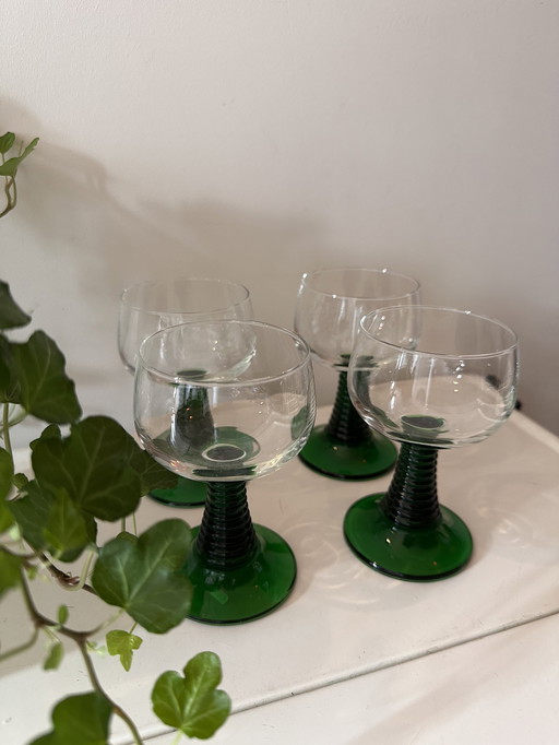 Set Of 4 Fame Glasses