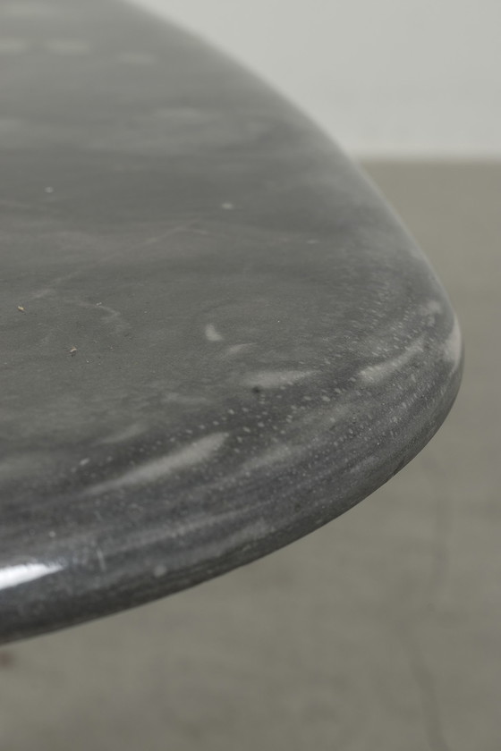 Image 1 of Vintage marble boomerang coffee table