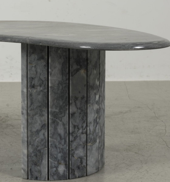 Image 1 of Vintage marble boomerang coffee table