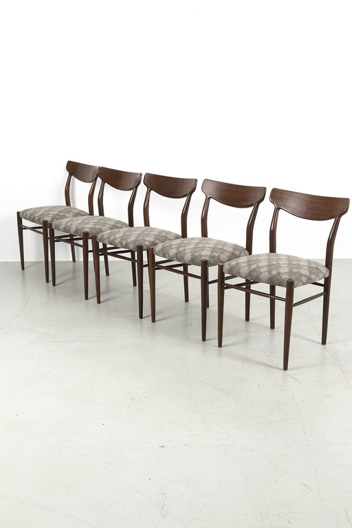 5x Lübke chairs