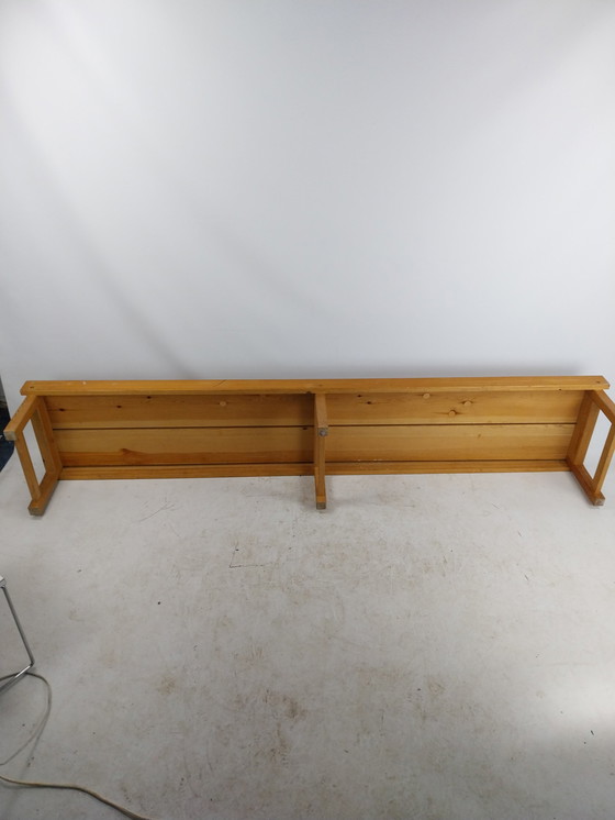 Image 1 of 1 X Pine Slatted Bench By Radstad And Relling 1960'S.