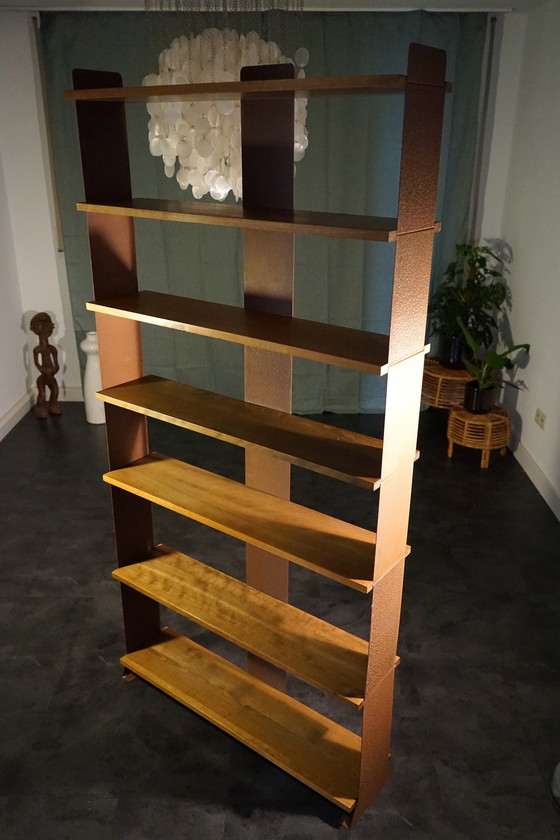 Image 1 of Vintage 2722 Système d'étagères en noyer de Wilhelm Kienzle pour Embru, années 1930