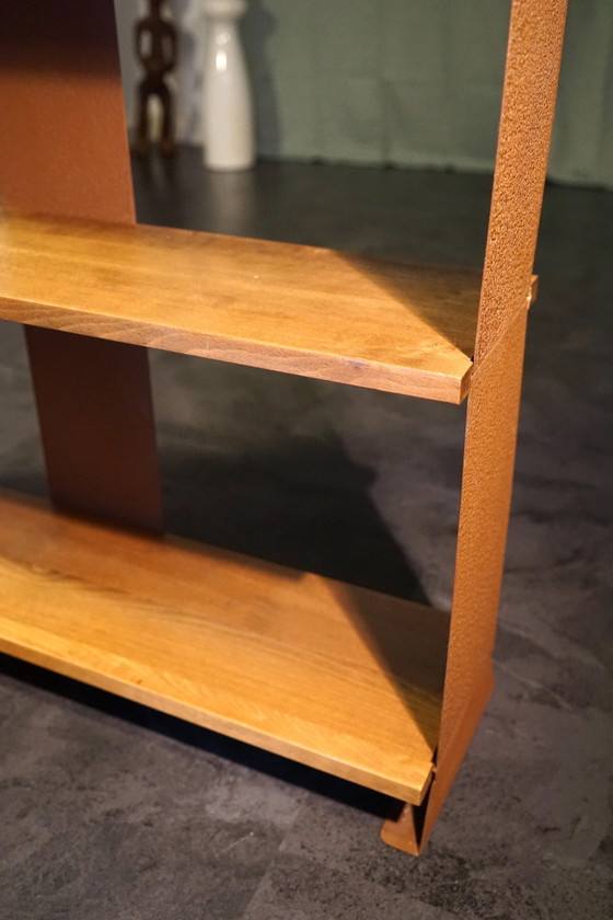 Image 1 of Vintage 2722 Système d'étagères en noyer de Wilhelm Kienzle pour Embru, années 1930