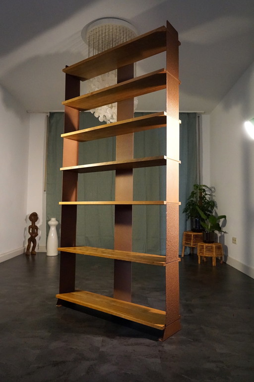 Vintage 2722 Système d'étagères en noyer de Wilhelm Kienzle pour Embru, années 1930