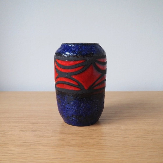 Image 1 of Scheurich West Germany Fat Lava Vase 