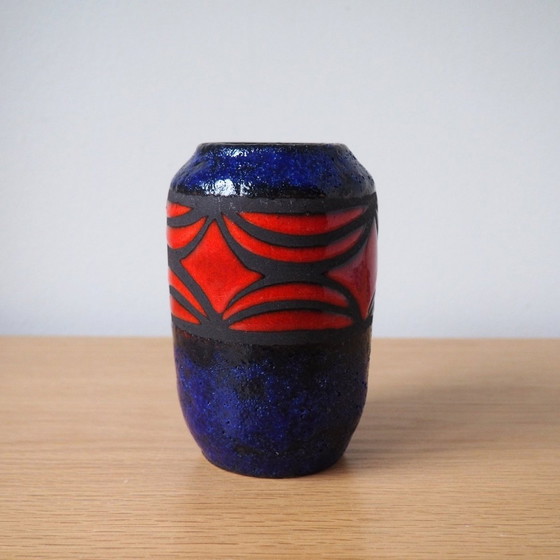 Image 1 of Scheurich West Germany Fat Lava Vase 