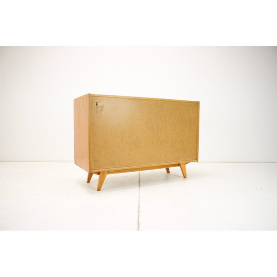 Image 1 of Vintage oak and plastic chest of drawers by Jiří Jiroutek, Czechoslovakia 1960