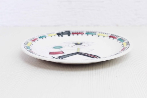 Assiette pour enfants Rorstrand Tuff Tuff par Marianne Westman