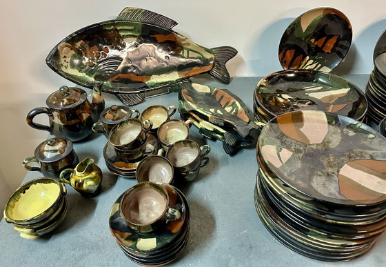 Image 1 of André Chaudemanche 1960 Servizio da tavola (131 pezzi)