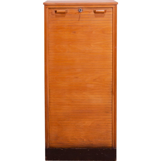 Image 1 of Mobiletto cieco vintage in legno di faggio e compensato per Interier Praha, Cecoslovacchia 1950