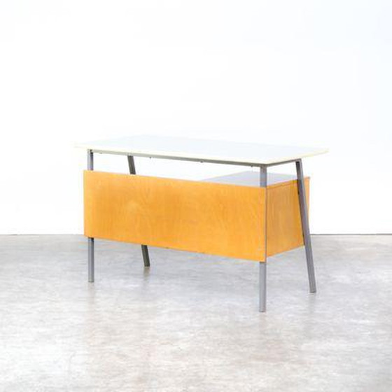 Image 1 of Writing table made of metal and wood