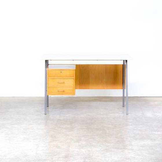 Image 1 of Writing table made of metal and wood