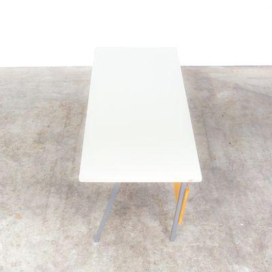 Image 1 of Writing table made of metal and wood