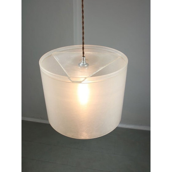 Image 1 of Lampada a sospensione vintage italiana in plexiglass, anni '80