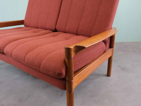 Image 1 of Danish 2-Seater teak Midcentury Sofa 50s 60s 70s