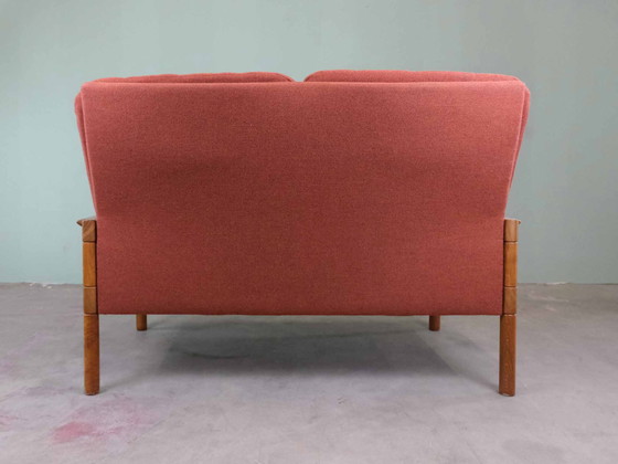 Image 1 of Danish 2-Seater teak Midcentury Sofa 50s 60s 70s