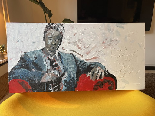 Painting Barney Stinson