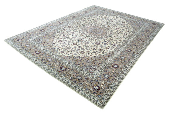 Image 1 of Tappeto orientale in sughero Kashan annodato a mano – 396 x 294 cm