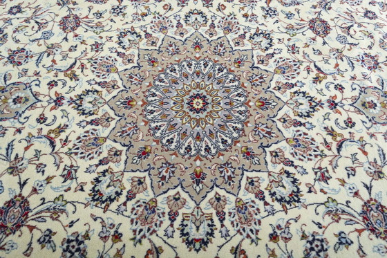 Image 1 of Tappeto orientale in sughero Kashan annodato a mano – 396 x 294 cm