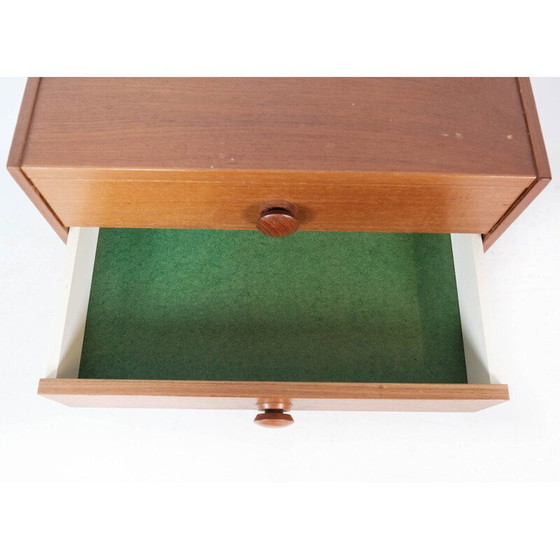 Image 1 of Comodino vintage con cassetti in teak di PBJ Furniture, anni '60