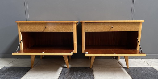 Nightstand Cabinets Set Of 2,  1960S