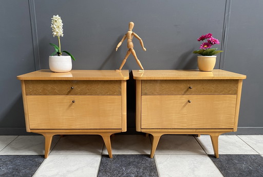 Nightstand Cabinets Set Of 2,  1960S